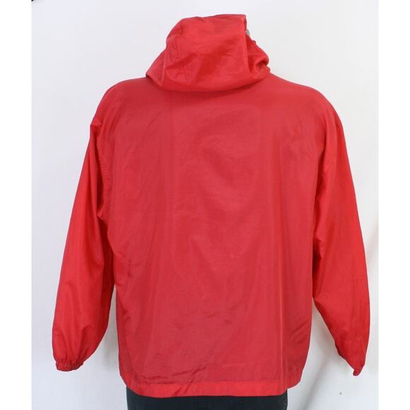 Vintage 80s Disney Mickey Mouse Plastic Patch Lightweight Windbreaker Jacket M - Picture 3 of 5